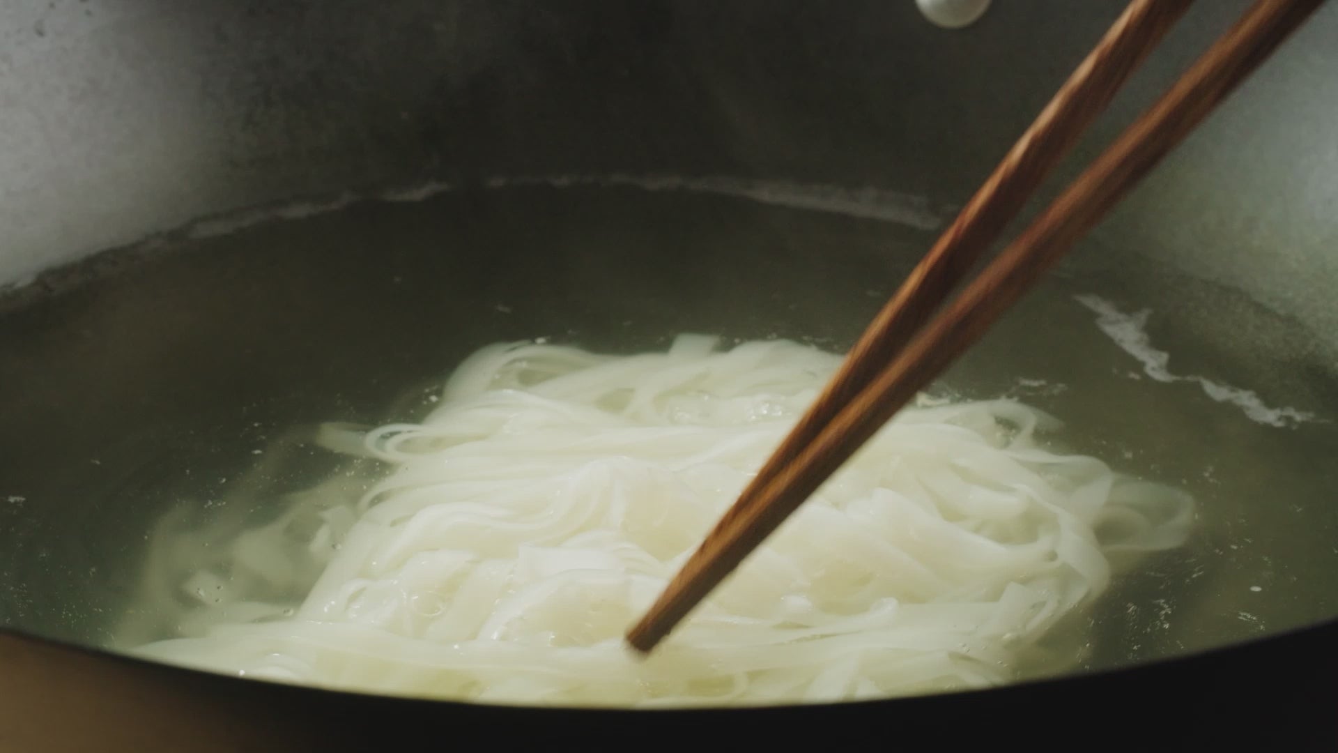 Load video: instant rice noodles ready to cook, just boil, add tastemaker and stir till noodles loosen up.